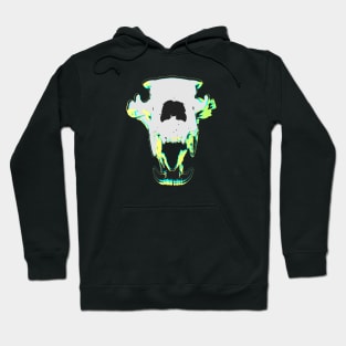 Colorful Wolf Skull Hoodie